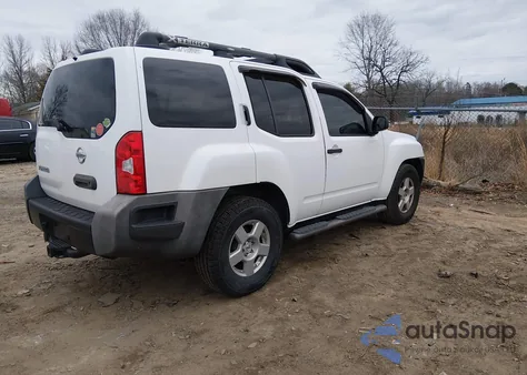 2008 Nissan Xterra S z USA, uszkodzony, nr VIN 5N1AN08U28C513852